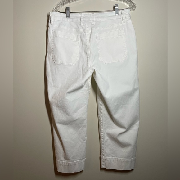 Tommy Bahama White Cropped Jean Size 10 - Picture 2 of 8